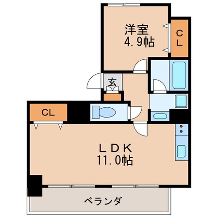 ライオンズマンション新栄第２の物件間取画像